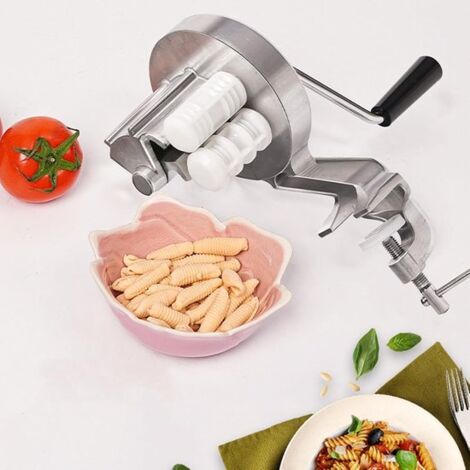 Manual Pasta Maker - Stainless Steel Food Processor - Make Authentic ...