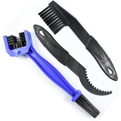 3-Piece Bicycle Chain Cleaning Tool Set – Bicycle Sprocket Maintenance and Cleaning Brush Set, Suitable for All Types of Sprockets (1/5)