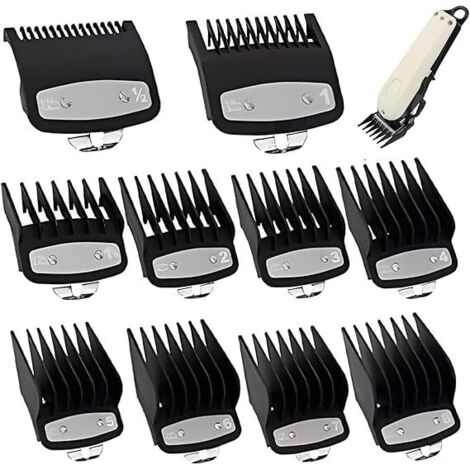 10 clipper guide combs, limited-edition clipper combs for hoof hair, clipper accessories, clipper cover (1/4)