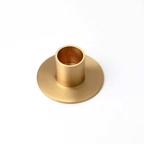 Candlestick Set - 6 Pieces - Metal Candlesticks - Tea Candlesticks - Candle Holders - Candlestick Coasters - Candlesticks - Candlestick Holders - Suitable for Table Decorations and Birthday Parties - 