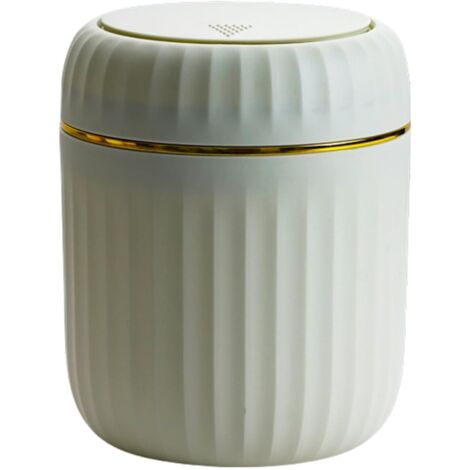 Trash Can - Lidded Trash Can - Mini Trash Can - Desktop - Coffee Table - Suitable for Home and Office - Living Room/Bedroom - Plastic Material - Multi-functional Storage Container - Kitchen Desktop St (1/5)