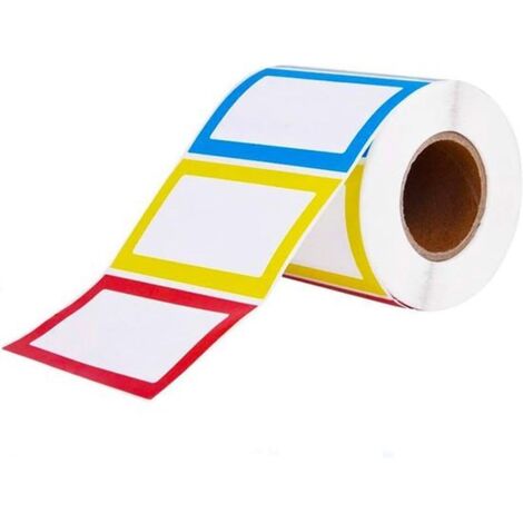 Labels & Stickers - 150 sheets - Labels & Stickers - Moving Stickers - Name Tags - Name Stickers - Writable Labels - Colored Blank Labels & Stickers - Stickers - Labels - Self-adhesive Household Label (1/5)