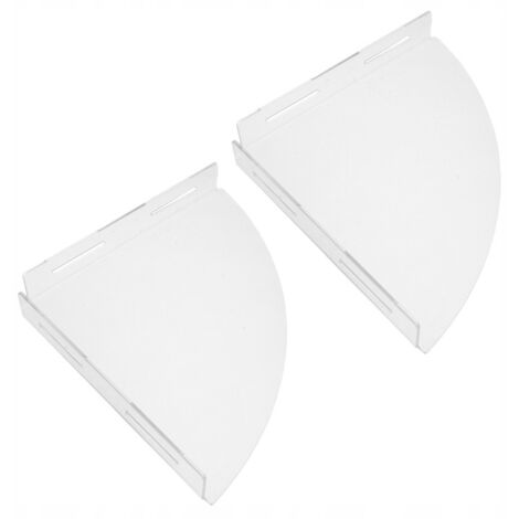 2 Étagères Douche Acrylique Sans Percage Carrelage Salle Bain (1/4)