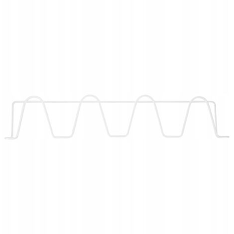 Support Pantoufles Suspendu Blanc Sans Percage (1/4)