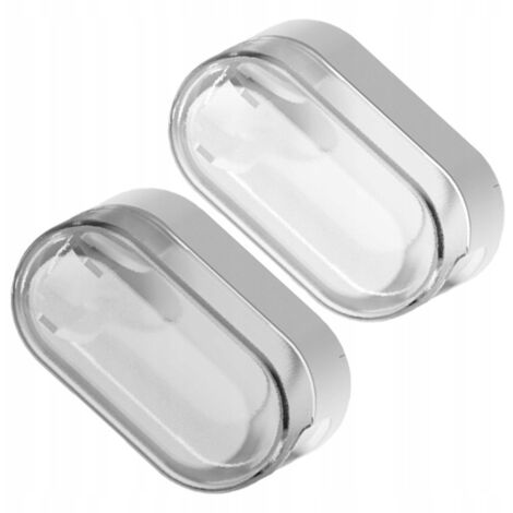 Support Brosse Dents Mural Blanc Gris Simple Fixation Solide (1/4)