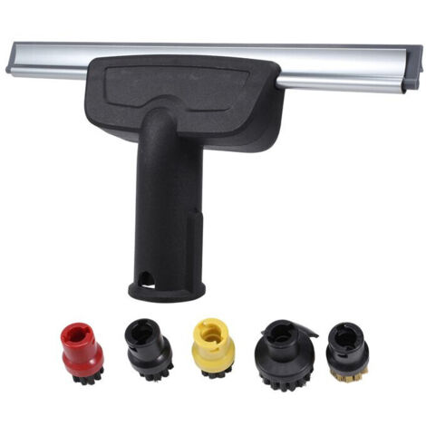 Brosse ronde grattoir de vitre pour nettoyeur vapeur SC1-SC5, accessoire balai (1/5)