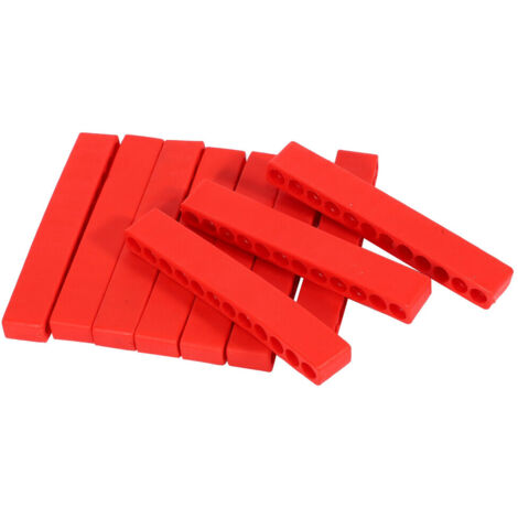 10 pièces 12 trous base rangement organiseur embouts hexagonaux tournevis (1/2)