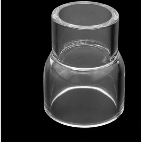 23 pièces lentille gaz TIG tronquée 17GL332 3/32" + 12 coupelles alumine pour torche (1/2)