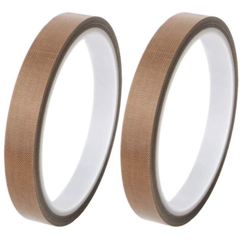 2 rouleaux ruban PTFE 1/2"x33' pour machine scellage sous vide (1/5)