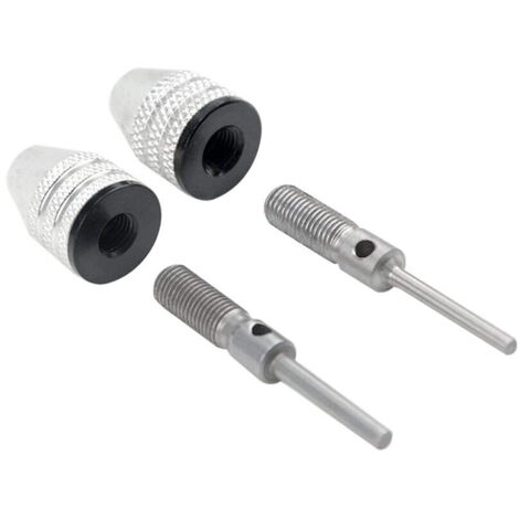 4 pièces adaptateur changement rapide mandrin perceuse tournevis 3 mâchoires (1/2)