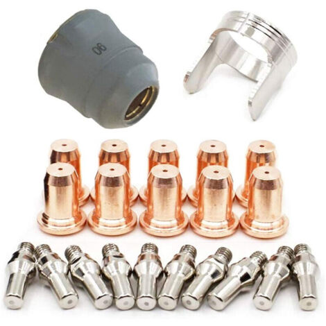 22 pièces cache protection électrode torche plasma IPT-60 PT-60 IPT-40 PT40 (1/5)