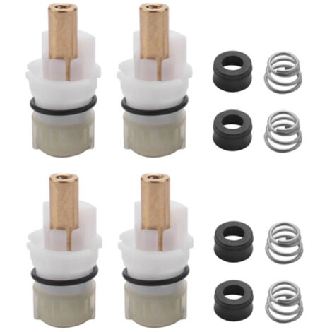 4 pièces tige de robinet RP25513 avec sièges et ressorts, kit réparation Delta cuisine (1/5)