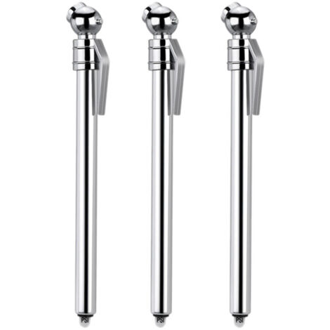 3 crayons manomètre pression pneus 5-50 PSI universel pour vélo moto voiture (1/5)
