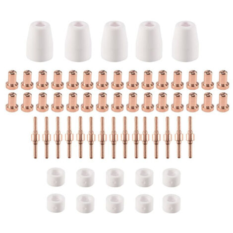 60 pièces consommables plasma pour Cut40/50 avec torche PT31 LG40 (1/2)