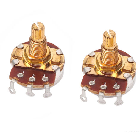 2 pièces potentiomètre guitare basse volume tonalité commutateur A250K (1/5)