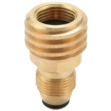 Adaptateur gaz propane convertit vanne POL vers QCC1/Type1, ancien vers nouveau (1/5)