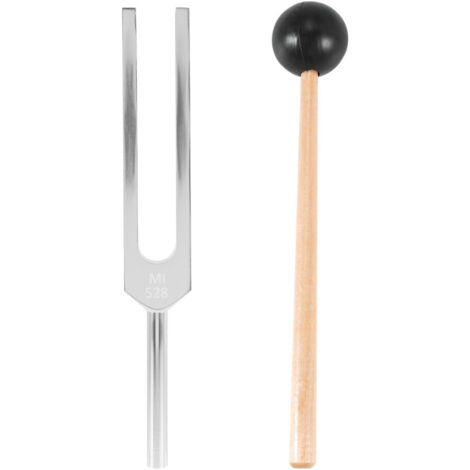 Diapason médical 528Hz alliage aluminium marteau chakra test neurologique (1/5)