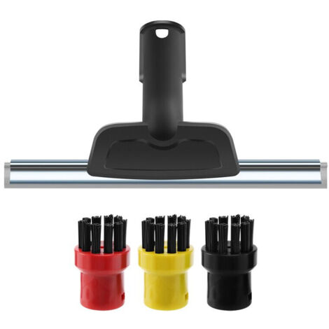 Brosse ronde et buse vitre pour nettoyeur vapeur SC1-SC5 (1/5)