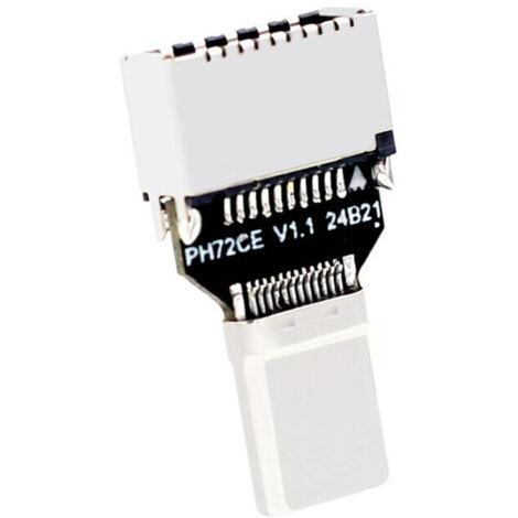 Adaptateur USB 3.2 Type-C mâle vers Type-E femelle 20Gbps façade pour boîtier PC extension carte mère (1/5)