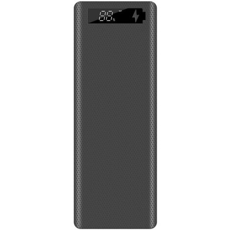 Boîtier batterie externe charge rapide 10x 18650 double USB QC 3.0 PD (1/5)