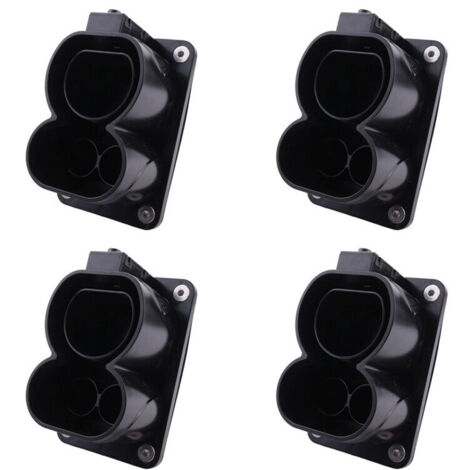 4 supports muraux ronds pour socle chargeur VE buse EVSE pour connecteur IEC 62196-3 CCS2 (1/5)