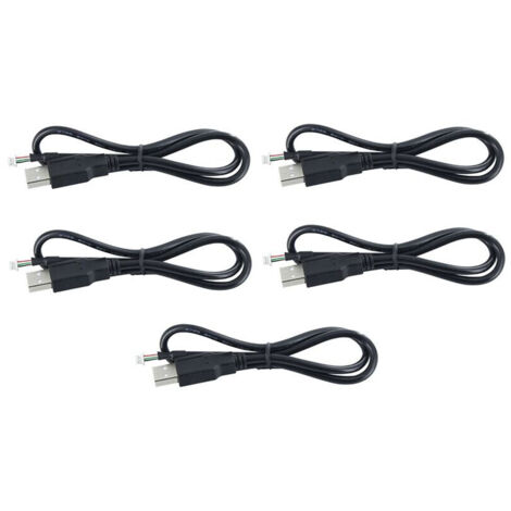 5 câbles connexion USB vers module caméra 5 broches 1.0mm 0.5m données (1/5)