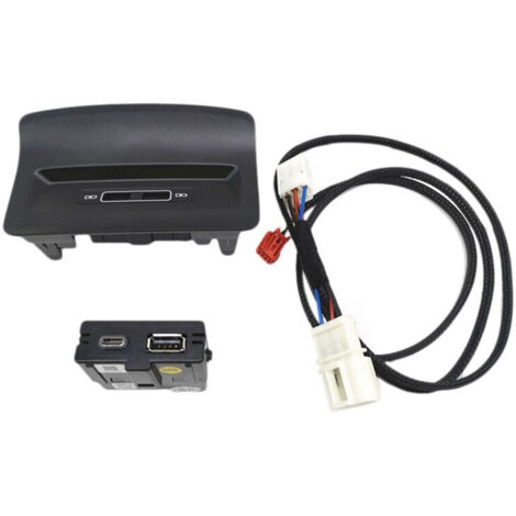 Adaptateur USB accoudoir arrière voiture Type-C 5QD035726L pour Kodiaq Karoq (1/5)