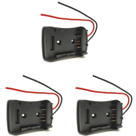 3 adaptateurs batterie pour station d'accueil Flexvolt 60V max calibre 12 AWG 54 (1/5)