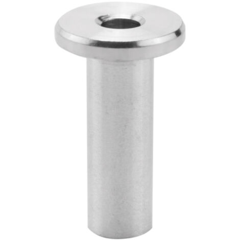 Manchons protection inox T316 pour garde-corps câble 1/8" poteaux bois balustrade