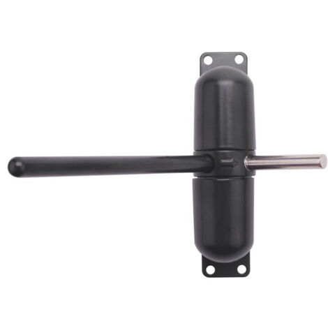 1 ferme-porte ressort réglable monté surface noir 20-70kg automatique (1/5)