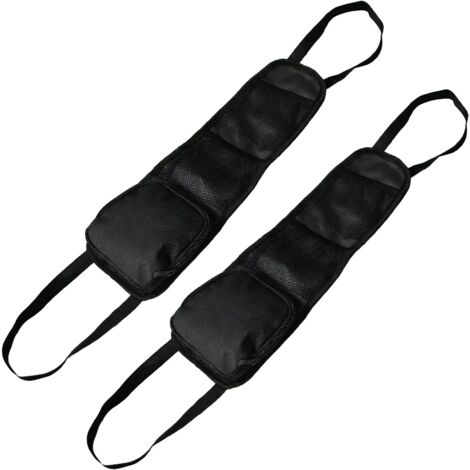2 range-sécurité auto latéraux pliables, imperméables, 42 x 14 cm (1/5)
