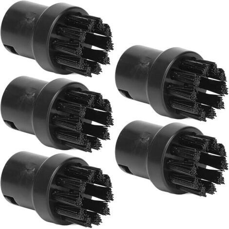 5 brosses de rechange noires pour nettoyeur vapeur Karcher Sc1 Sc2 Sc3 Sc4 Sc5 (1/5)