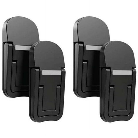 Ensemble de quatre supports pour ordinateur portable, réglables en hauteur, adaptés aux ordinateurs de bureau, support portable et discret pour ordinateur portable, support de clavier ergonomique, tap (1/4)