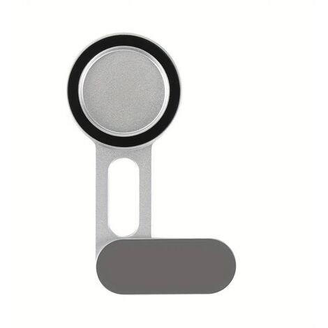 Support magnétique pour ordinateur portable en alliage d'aluminium - Améliorez votre espace de travail - Argent (1/3)