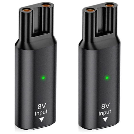 Adaptateur de Chargeur de Rasoir 8V HQ850 Type-C Convertisseur de Charge pour Tondeuse à Barbe électrique pour One Blade QP2530 QP2630 B (1/5)