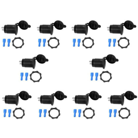 10X 5V 4.8A Double Prise de Puissance D'Adaptateur de Prise de Chargeur D'Usb pour le Bateau de Voiture 12v 24V Rv (1/5)