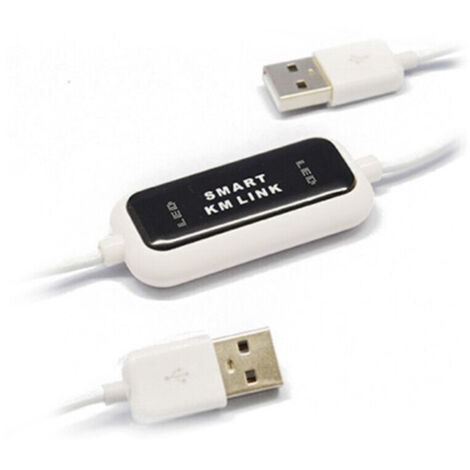 USB 2.0 Link PC à PC Clavier Souris Partage de Synchronisation Liaison de DonnéEs Cable D'Extension USB Transfert de Fichiers de DonnéEs (1/4)