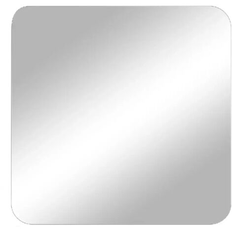 Un ensemble de quatre miroirs autocollants de 30 x 30 cm, miroirs muraux haute définition, avec autocollants pour miroirs. (1/2)