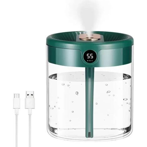 Humidificateur pour plantes avec indicateur d'humidité, 2000 ml, ultra-silencieux
