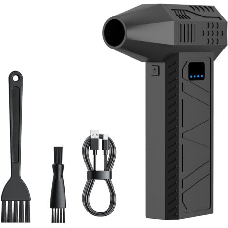 Purificateur d'air sans fil, mini-souffleur haute vitesse, ventilateur turbo, pour nettoyer les appareils électroniques, les voitures, les maisons et les espaces extérieurs, Modèle 2 (1/5)
