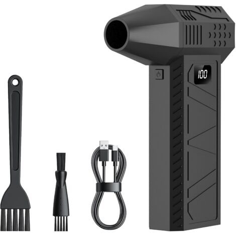 Purificateur d'air sans fil, mini-souffleur haute vitesse, ventilateur turbo, pour nettoyer les appareils électroniques, les voitures, les maisons et les espaces extérieurs, Modèle 1 (1/5)