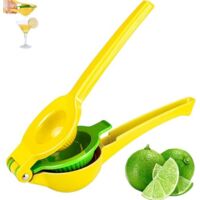 Lemon Juicer - Manual Juicer - Juicer - Manual Juicer - Kitchen Tool - Suitable for juicing lemons and citrus fruits - Yellow - 227.55 cm