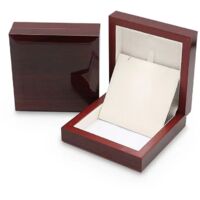 Necklace gift box, featuring a lightweight and elegant luxury mini jewelry box with internal lighting for displaying and showcasing bracelets, earrings, and chains.