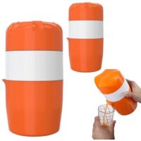 2-Pack Manual Orange Juicer - With Filter Container - Lemon Juicer - Citrus Juicer - 9917.5 - Suitable for squeezing and extracting juice from lemons, limes, and grapefruits - Orange Juice.