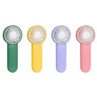 Mini portable fan - cute handheld fan - battery powered - can be used on the neck, eyelashes, or for makeup - unisex - suitable for travel, camping, indoor/outdoor use, and summer use - available in 4