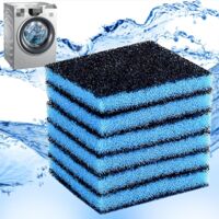 Lint remover for laundry - 10 reusable sponge lint removers for washing machines - Pet washing machine lint and debris filter sponge, lint remover sponge purifier, filter element, 11010020mm