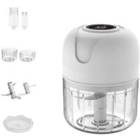 Mini Electric Onion Cutter - Powerful Garlic and Onion Cutter - Mini Chopper - Cordless Kitchen Slicer