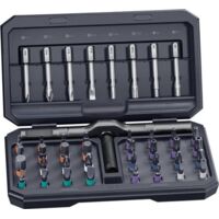 Screwdriver Set - Tool Set - Tool Box - 42-in-1 Magnetic Screwdriver Set - Ratchet Screwdriver Set - Includes various bits and storage box - Suitable for repairing computers, glasses, bicycles, watche