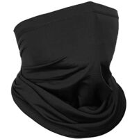 Neckband-style face mask/scarf, unisex, UV-protective, soft and windproof, suitable for hiking, cycling and running.
