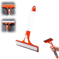 3-in-1 window squeegee and wiper - Built-in spray bottle - Suitable for cars, kitchens, and homes - Stain-free, streak-free - Professional cleaning tool